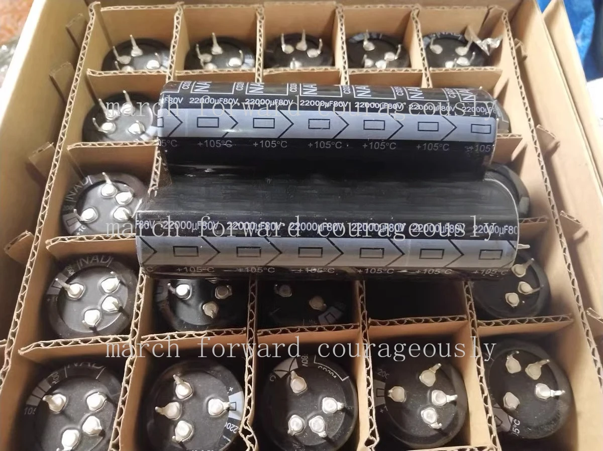 For NAD Audio Filter Power Amplifier Welding Machine Capacitor 50v 63v 80v 22000uf 4-pin 35X120