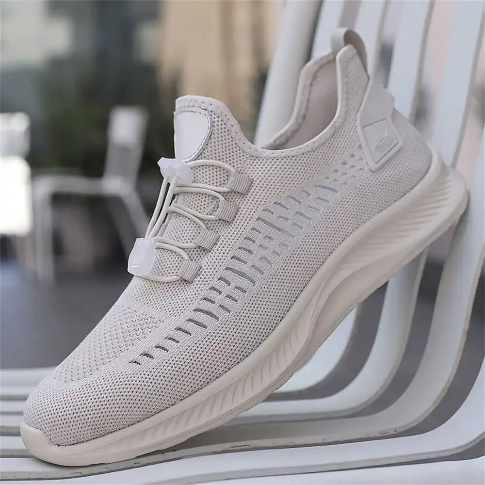 Stocking Cream Gym Shoes For Ferminino Vulcanize Men Sneakers 46 Beige Boots For Men Sports Releases Supplies Racing