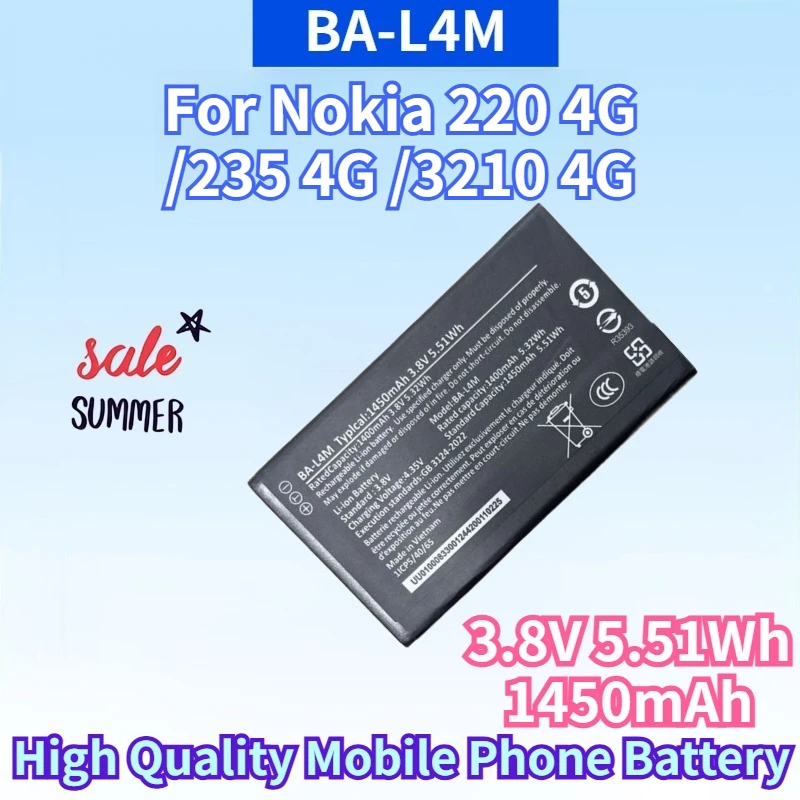 New BA-L4M 3.8V 5.5…