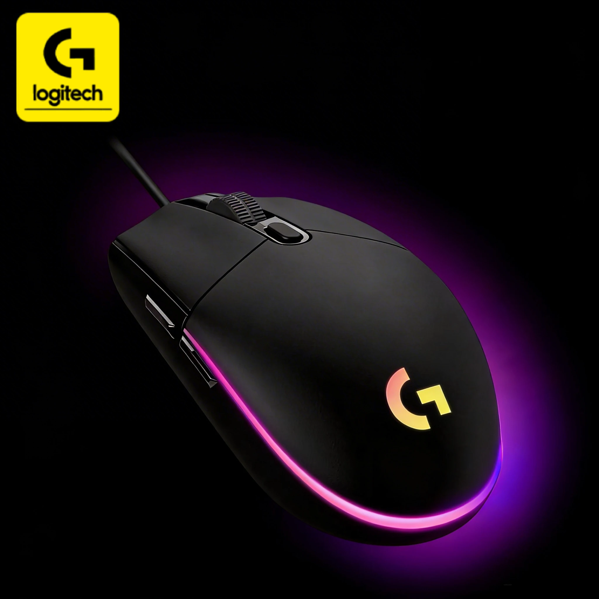 

Logitech G102/G203/G402, легкий корпус, RGB-подсветка, точность 8000 DPI