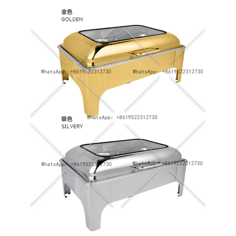 Golden Buffet Furnace Heating Buffy Furnace Stainless Steel Insulation Furnace Hydraulic Glass Visual Cover
