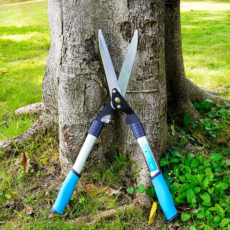 Fence shears green garden pruning flower large scissors stainless steel fruit tree strong hedge shears