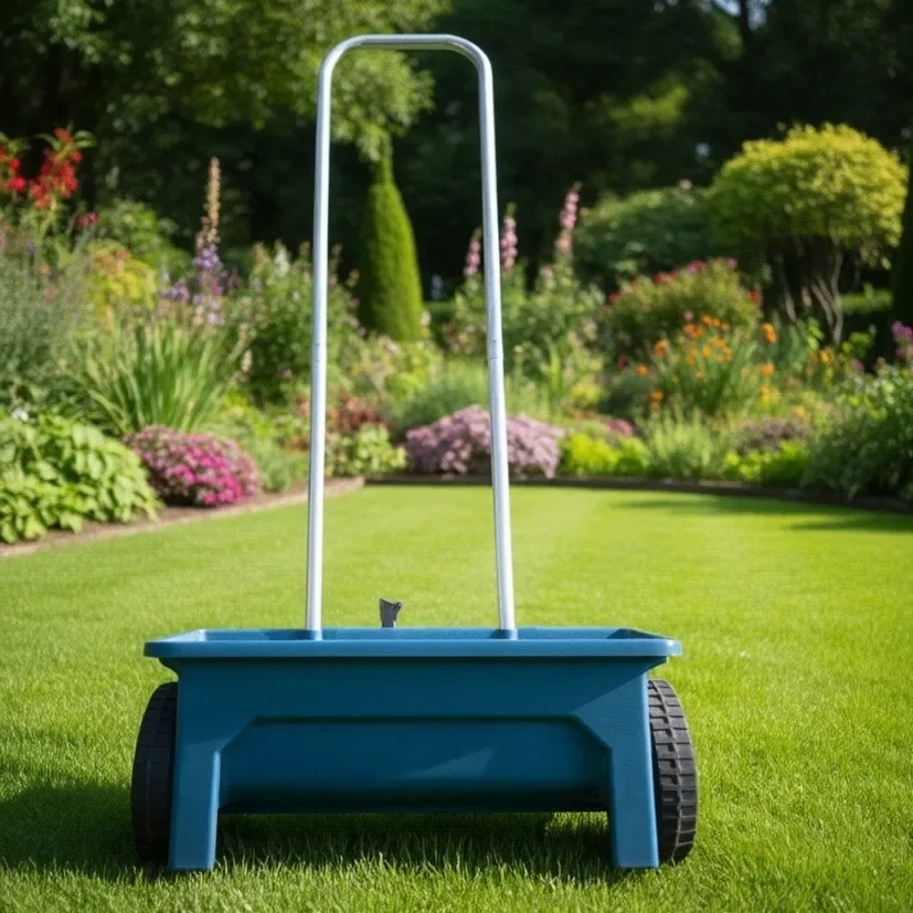 Seeder, fertilizer applicator, brand new plastic