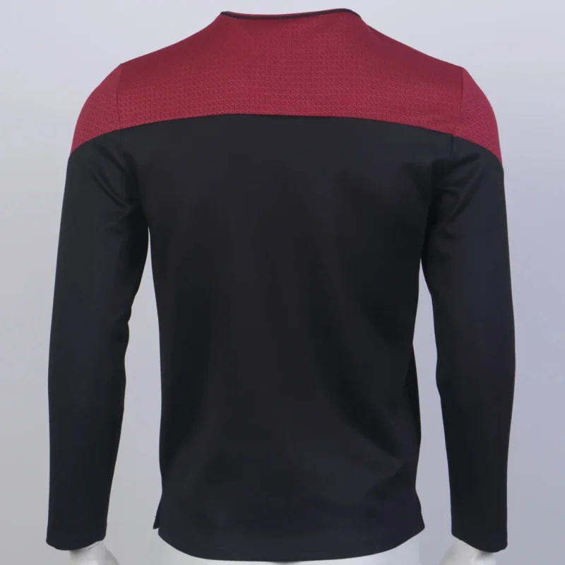 Star Picard 2-Reks Command Rote Uniform Cosplay Sternenflotte Gold Blaues Hemd Kostüm Halloween Party Prop ST Zubehör