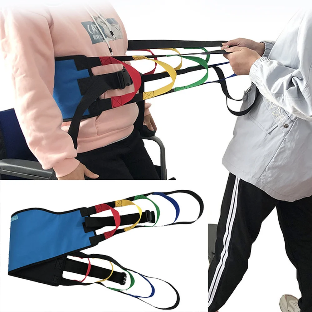 

Walking Assistance Belt Help Patients Practice Walking Bedridden Hemiplegia Stroke Turn Over Wheelchair Stand-up Aid Belt Device