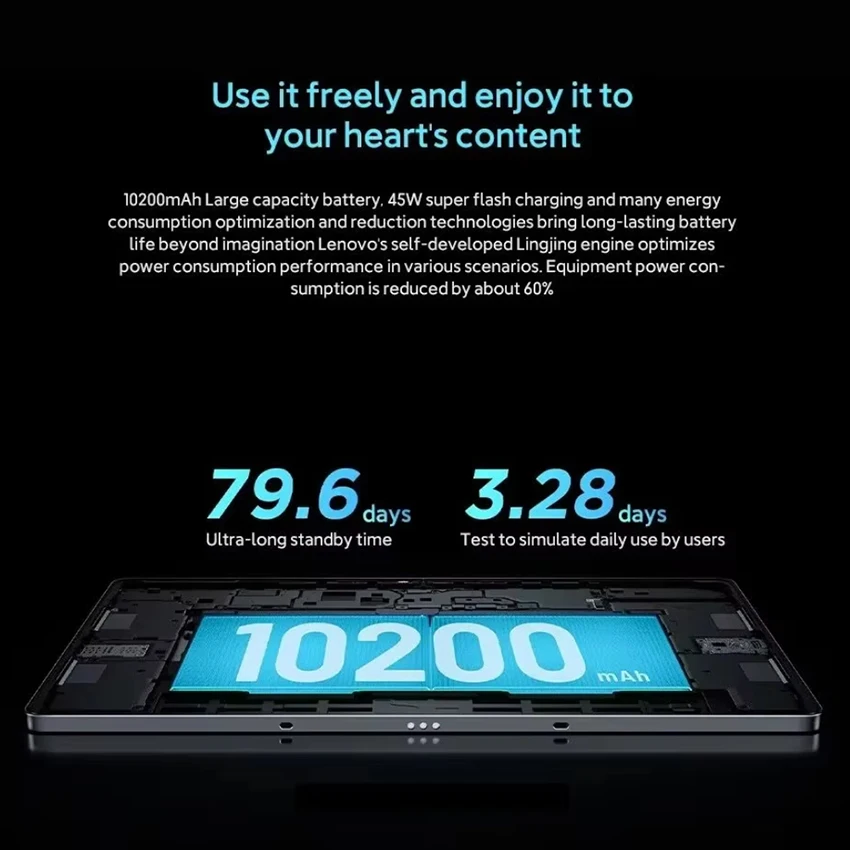 Originele CN-versie Lenovo Xiaoxin Pad Pro 12.7 2025 Pads MTK Afmeting 8300 144Hz 128 GB 256 GB 10200 mAh 45 W Opladen GPS Tablet