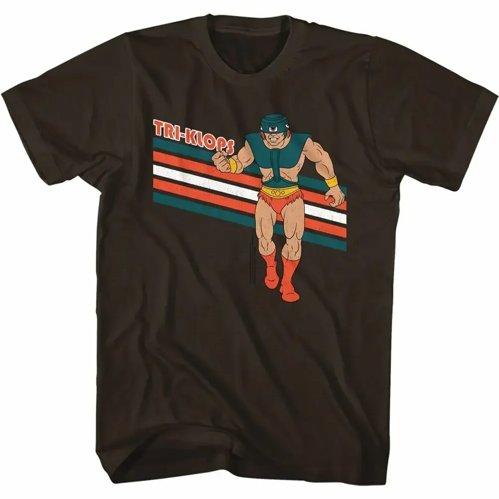 Masters Of The Universe Tri Klops Dark Chocolate Adult T Shirt