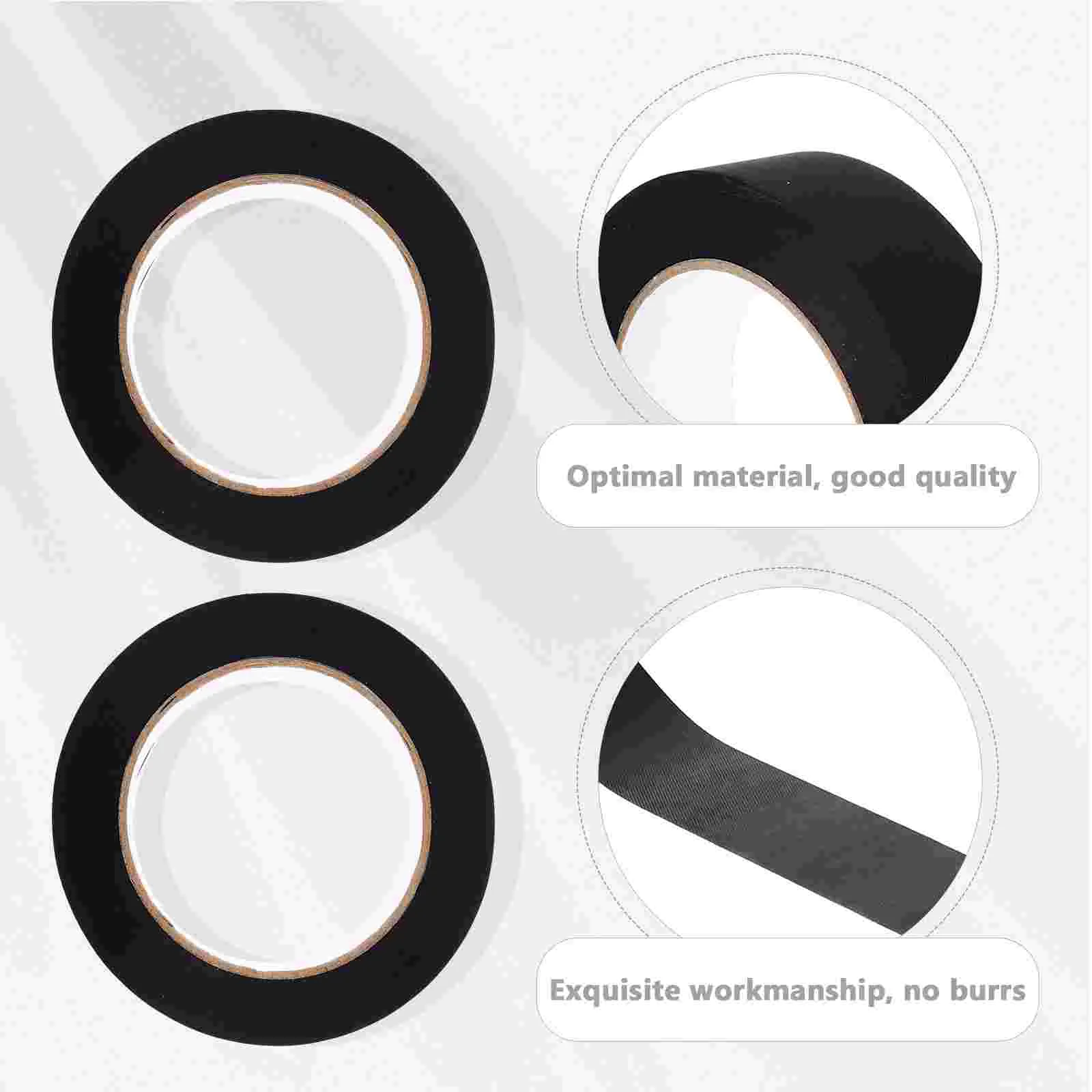 2 Pcs Adhesive Tape Nylon One Side Tapes for Shoes Multipurpose Portable Practical