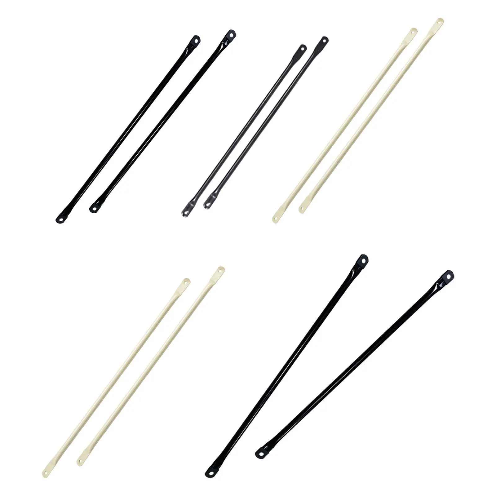 2Pcs Swing Replacement Bars Metal Swing Hanging Rods for Garden Swing Seat