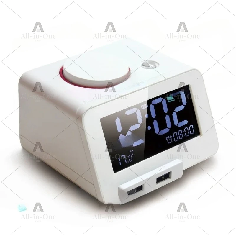 Alarm clock, super loud student deaf vibration, silent vibration, wake-up artifact, small audio alarm