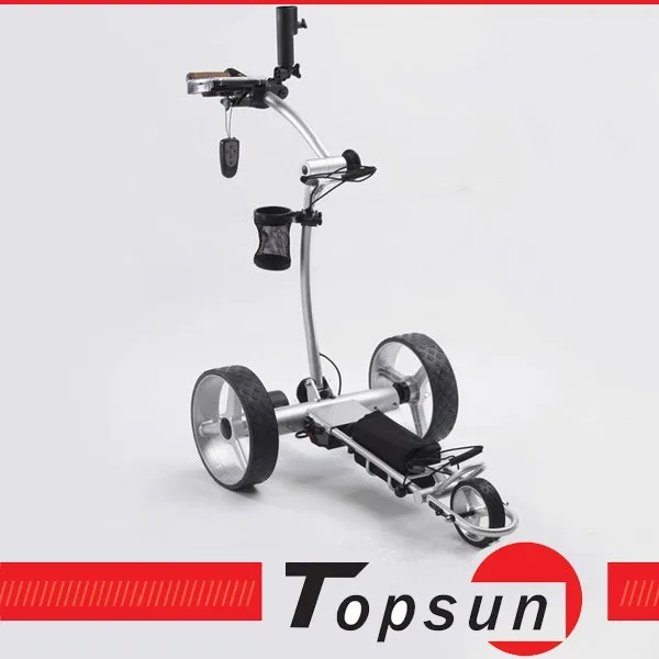 Electric new model golf ground helper push golf  elegant electric remote golf trolley