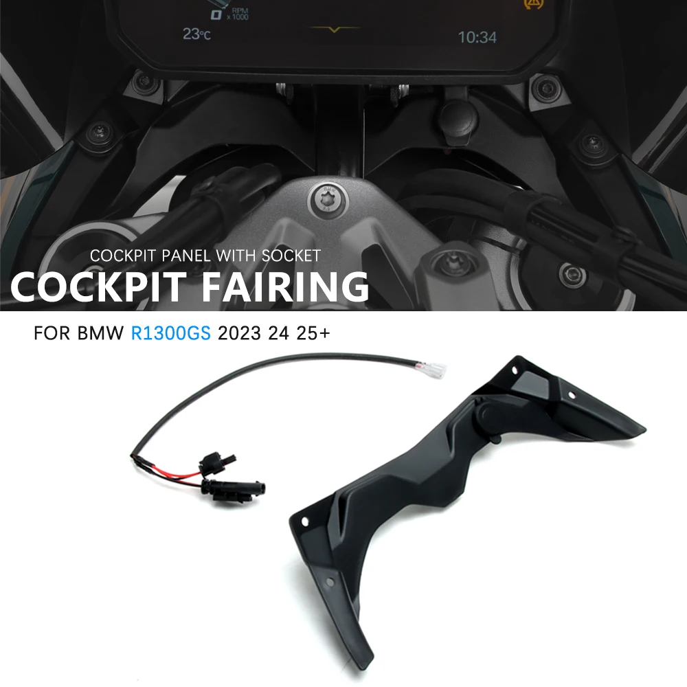 Motorcycle Accessories For BMW R1300GS ADV Cockpit Panel Fairing Fork Shield Updraft Deflector R1300 GS R 1300 GS 2023 2024 2025
