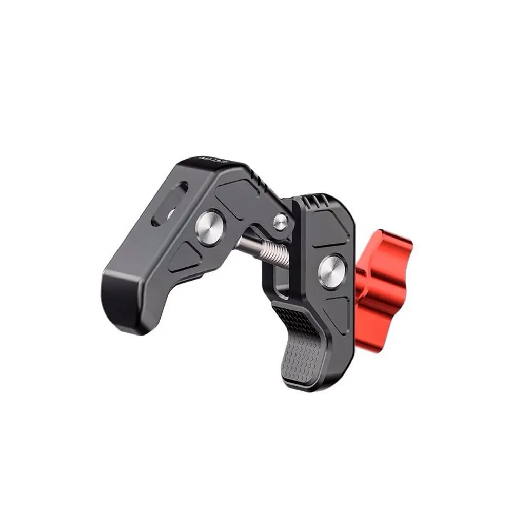 

Alvins Camera Mount Clamp for Most Photographic Accessories Crab-Shaped Super Clamp with 1/4"-20, 3/8"-16 Threaded Holes