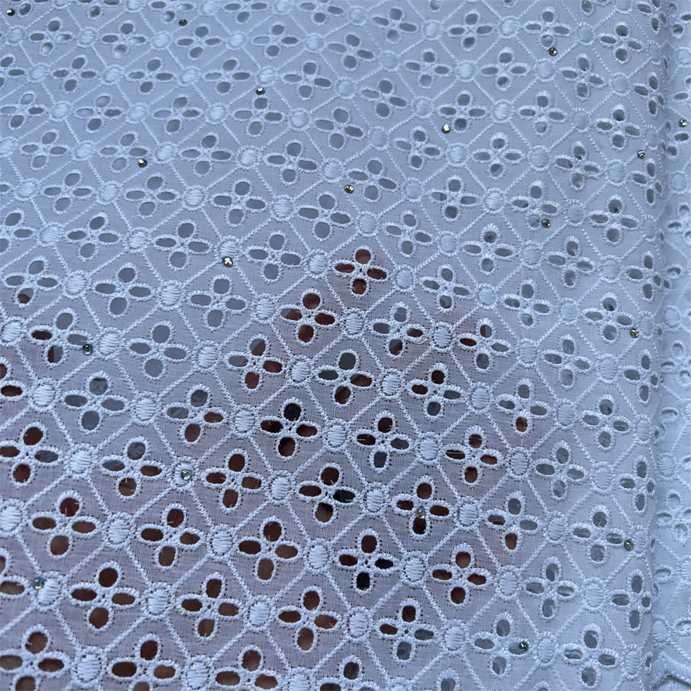 

Африканское нигерийское кружевное полотно из тюля 2026 года, высококачественный хлопок, для свадебных и праздничных платьев, с пайетками, для шитья и вышивки, 5 ярдов, JL305