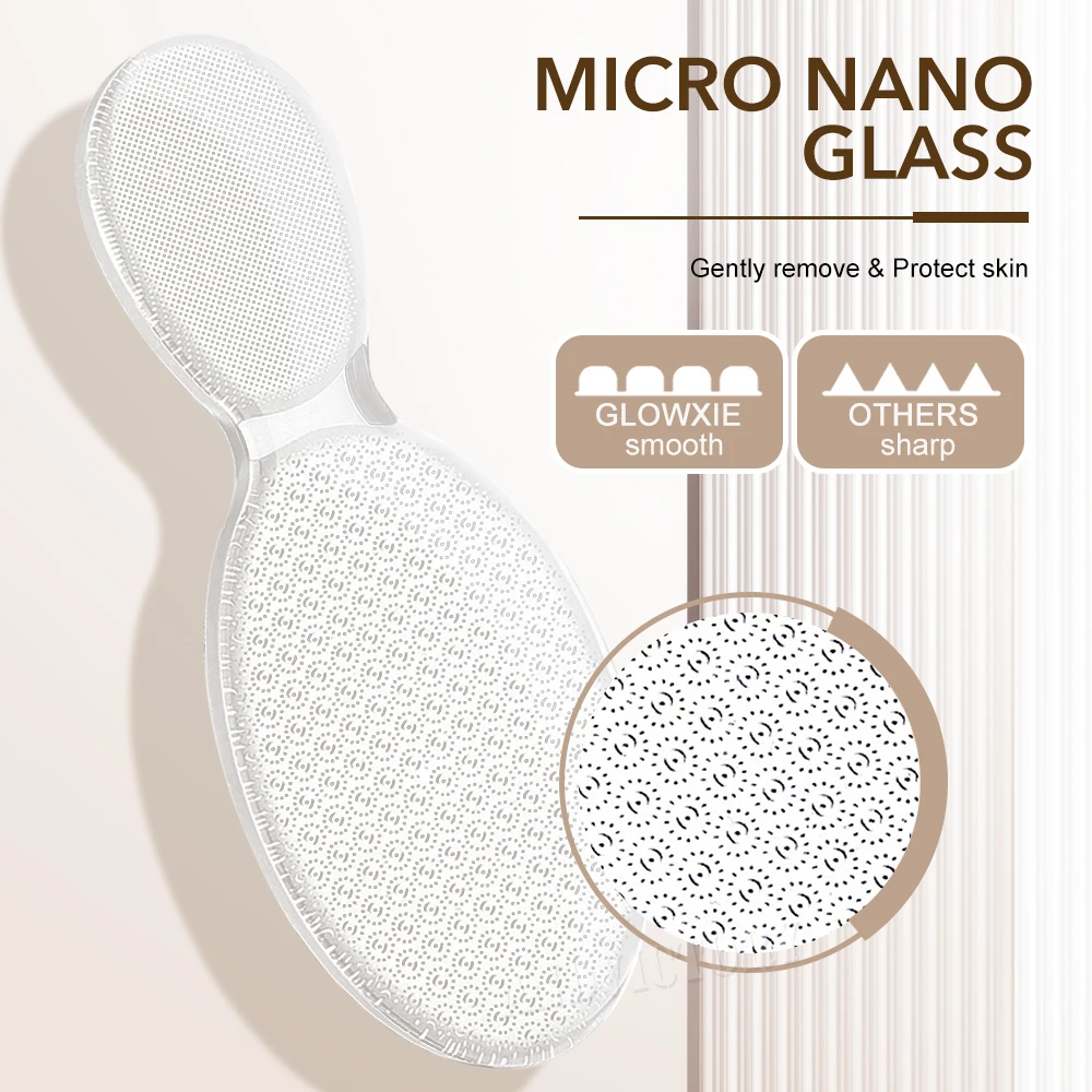 1pcs Nano Glass Double-sided Foot Rasp Heel File Hard Dead Skin Callus Remover Exfoliating Pedicure Care Foot File Tool