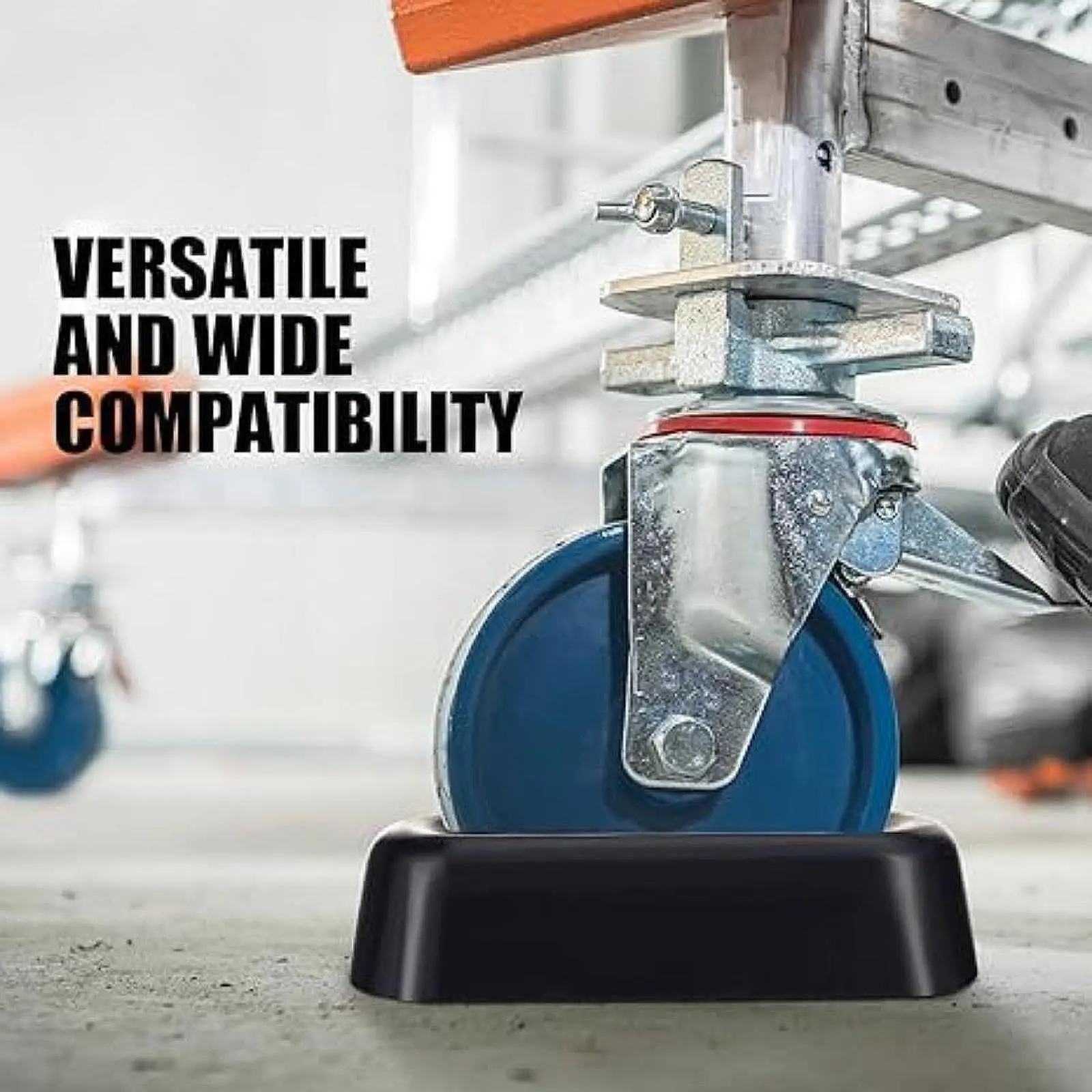 

Резиновый упор-стабилизатор Jack Caster для вспомогательных колес прицепов, автодомов, кемперов, лодок, 6 дюймов