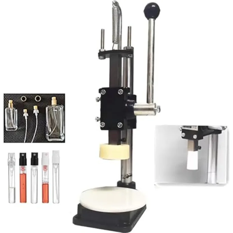 Perfume Bottle Sealer Perfume Bottle Cap Sealer Adjustable Height and Lever Design for Perfume Sample Bottles