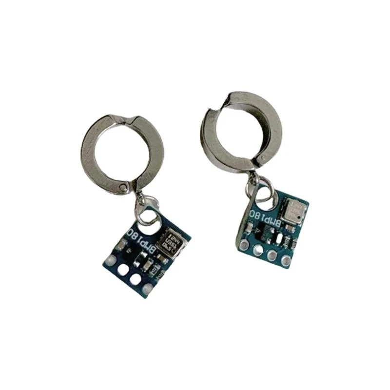 Futuristic Alien Circuit Earrings Punk Charm Earrings Suitable for Youthful