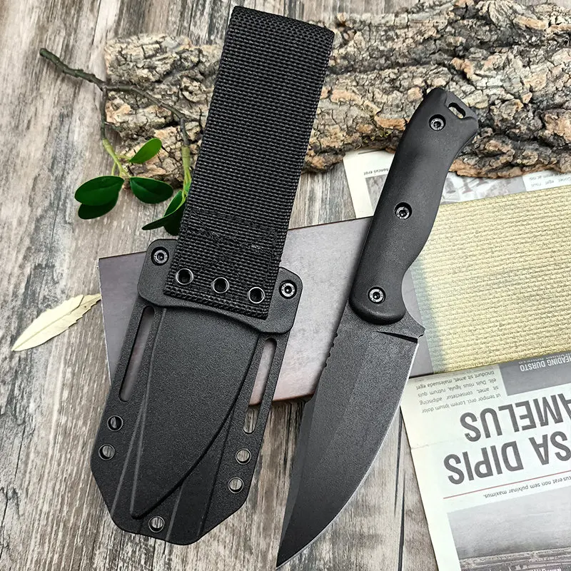 bk18 nylon glass handle D2 Handle outdoor camping tactical hunting multi-purpose EDC straight knife gift series