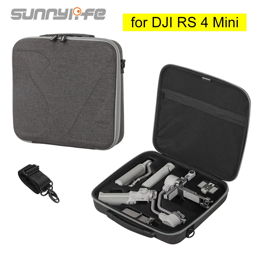

Sunnylife For DJI RS 4 Mini Carrying Case Portable Storage Box Shoulder Bag Travel Case for RS 4 Mini Handheld Gimbal Accessory