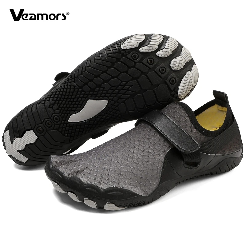 Barefoot Men's Aqua Shoes Quick Drying Women's Beach Walking Wading Shoes Unisex Summer Swimming Surfing Water Sports Shoes