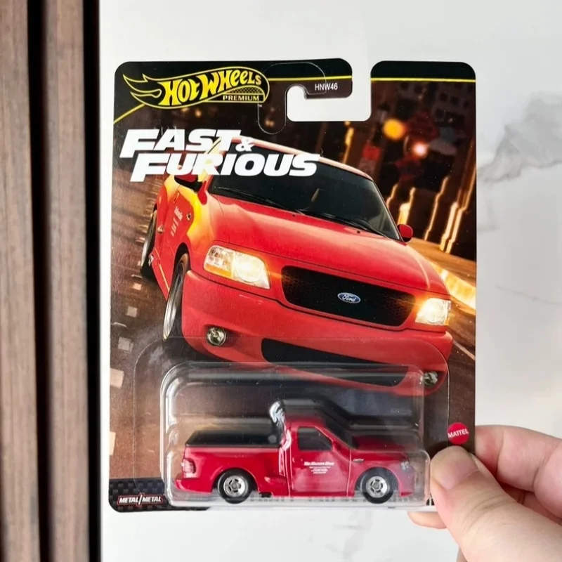 العجلات الساخنة قسط 2024 سريع وغاضب Hotwheels 1/64 نموذج سيارة فورد F-150 نيسان تشيفي بنتلي تويوتا تحصيل الصبي الاطفال اللعب