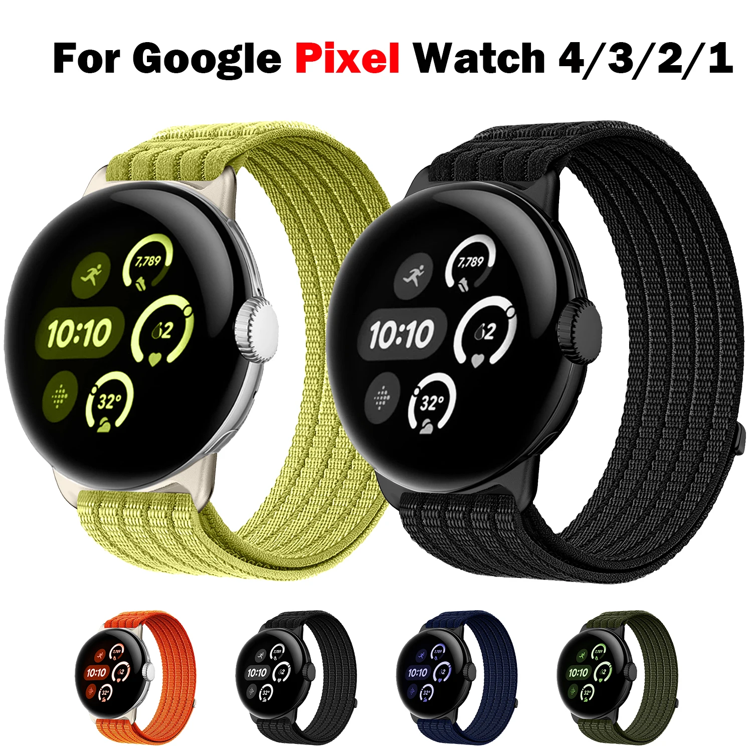 �y�Z�[�����zGoogle Pixel Watch 5 4 3 45mm 41mm�p�i�C�����X�g���b�v �X�|�[�c�u���X���b�g �E�H�b�`�o���h Google Pixel Watch 3 2 41/45mm�p�o���h�A�N�Z�T���[