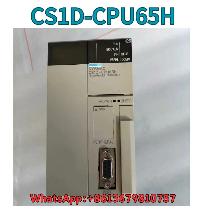 

Used PLC CS1D-CPU65H test OK Fast Shipping