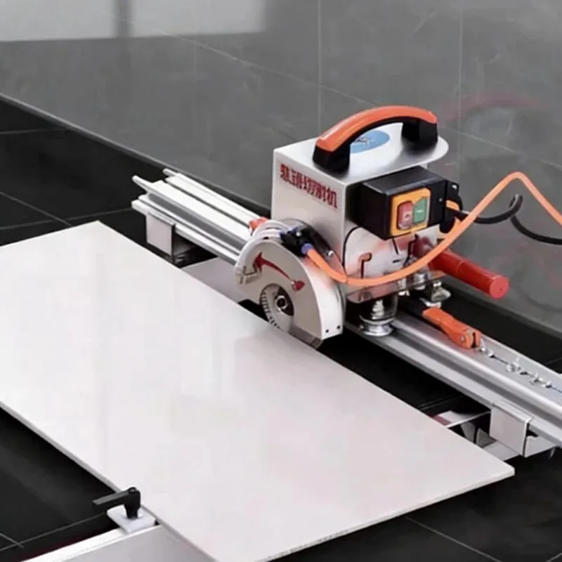 Multi-function Electric Track Tile Cutting Machine with  Water Jet Cutter 45 Degree Chamfering Tool 2800W Stone Cutting Machine