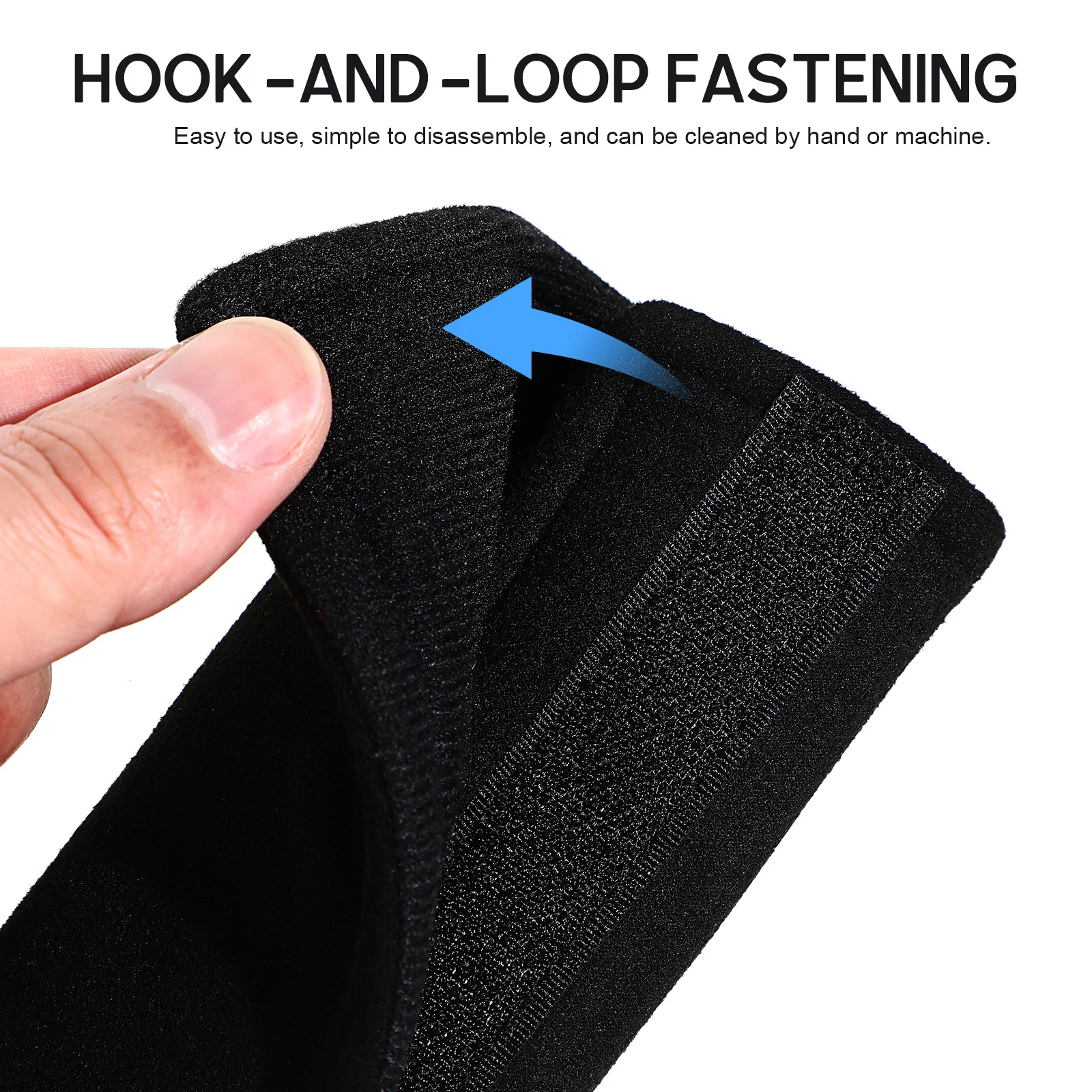 

2Pcs Covers Shoulder Pads High Density Polyester Cushion Comfortable Drive Universal Fit Easy Install Maintenance