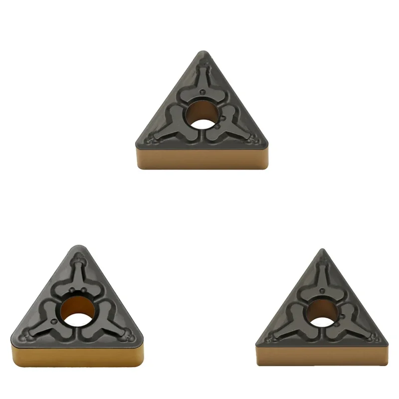 

10pcs Carbide Insert TNMG160404-CQ TNMG160408-CQ HQ YT1018 External Turning Tools For Steel Metal TNMG Turning Tools