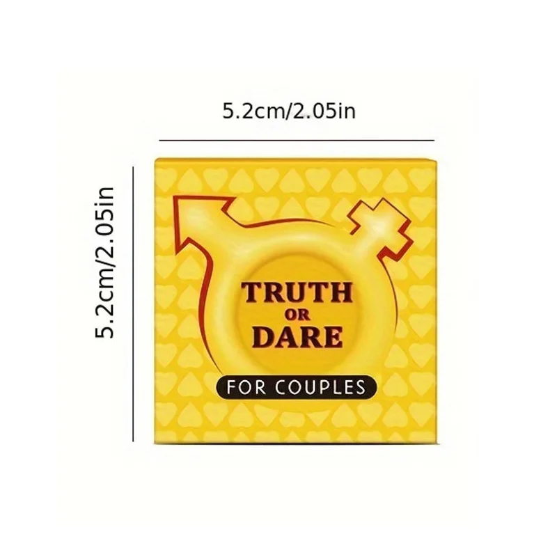 Truth Or Dare Husband And Wife Intimate Interactive Love Words Card Game