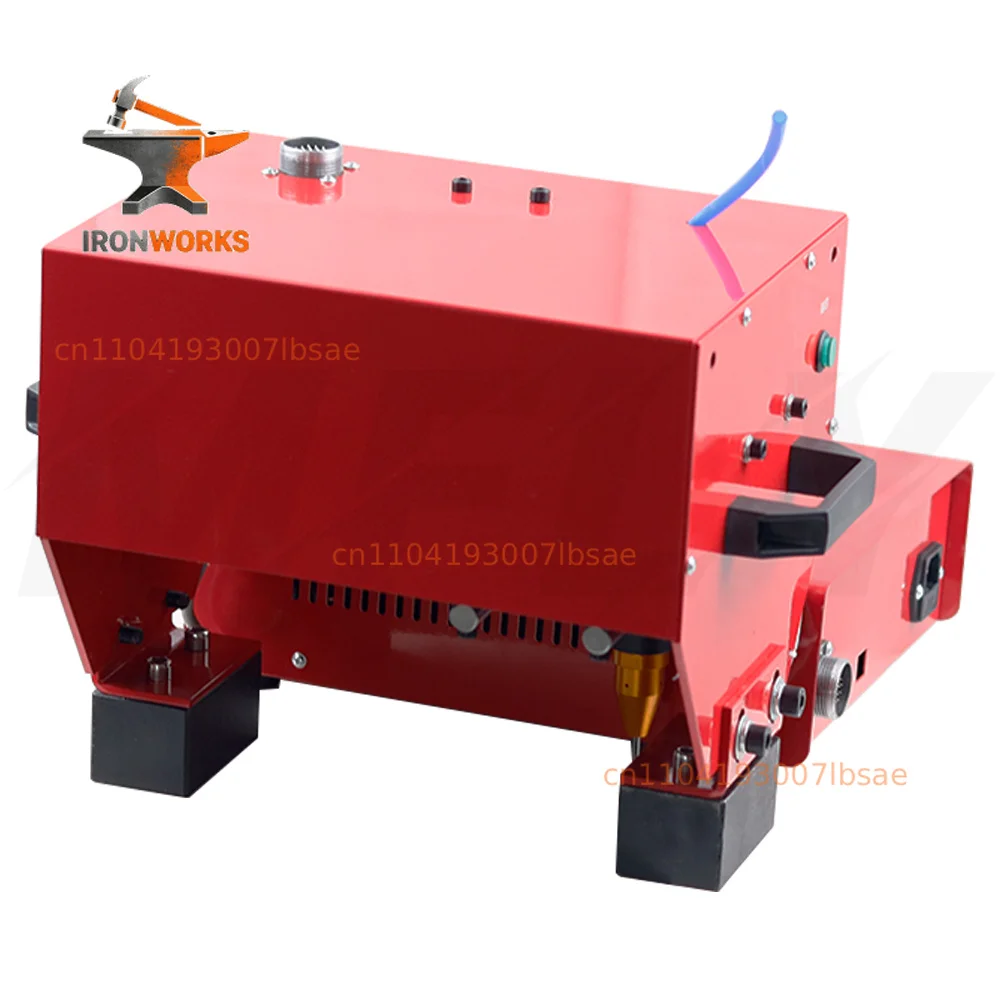 Portable 170x110mm Pneumatic Metal Signage Nameplate Marking Lettering Machine For Stainless Steel Pipe Plate TypeC