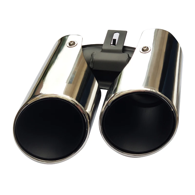 2017-2023 Sport Style Titanium Black Exhaust Tips Upgrade Muffler Tail Pipe Exhaust System for Panamera 971