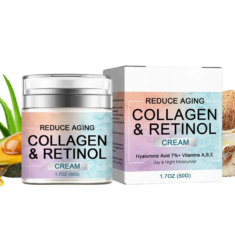 Lifting Firming Cream Collagen Wrinkle Remover Face Cream Face & Neck Wrinkles Firming Moisturizing Skin Hydrating Lifting Cream image 6