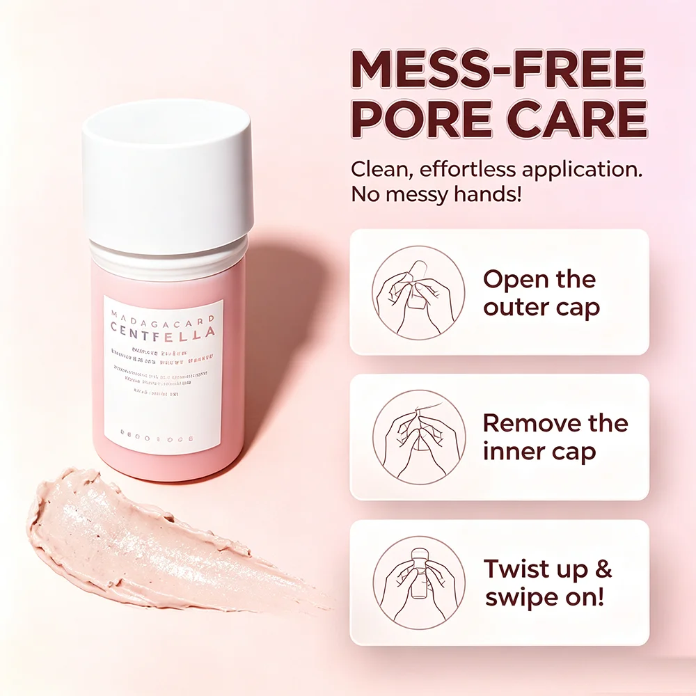 韓国産マダガスカルツボクサ毛穴引き締めクレイスティックマスク - Bentonite Clay Mask のレビューと価格