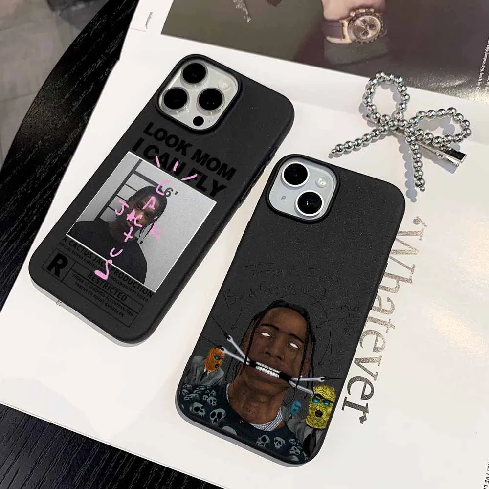 

Luxury Travis Scott For Xiaomi Mi 15 14T POCO C75 X4 X3 NFC M4 Redmi 11T 14C 13C Note 14 13 12 11 Pro Plus Phone Case
