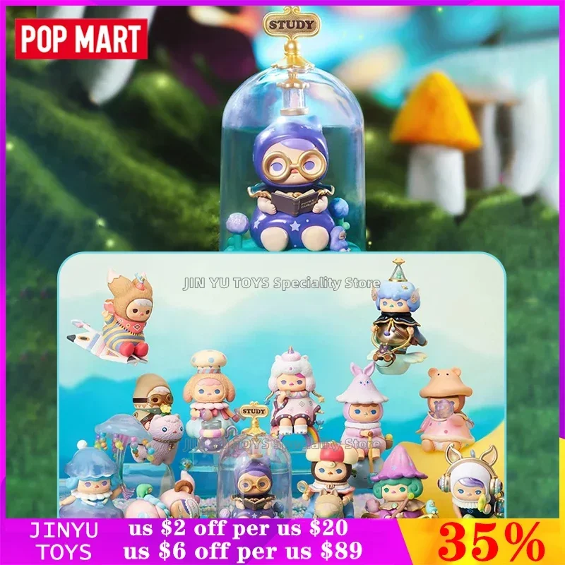 

POP MART Pucky What Are The Fairies Doing Series Blind Box Anime Figure Model Kawaii Desktop Ornaments Trendy Toys Popular Gifts