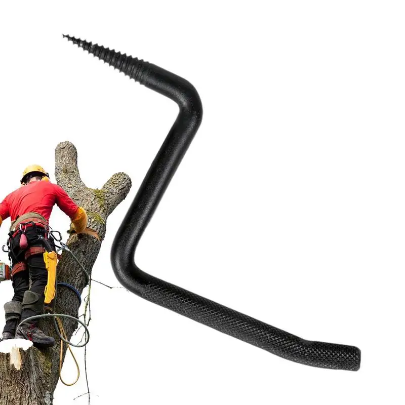 1pc Climbing Tree Stand Tree Stand Steps Self-Tapping Screw Mount Slip-Resistant Climbing Tree Stand For Picking Coconuts Rubber