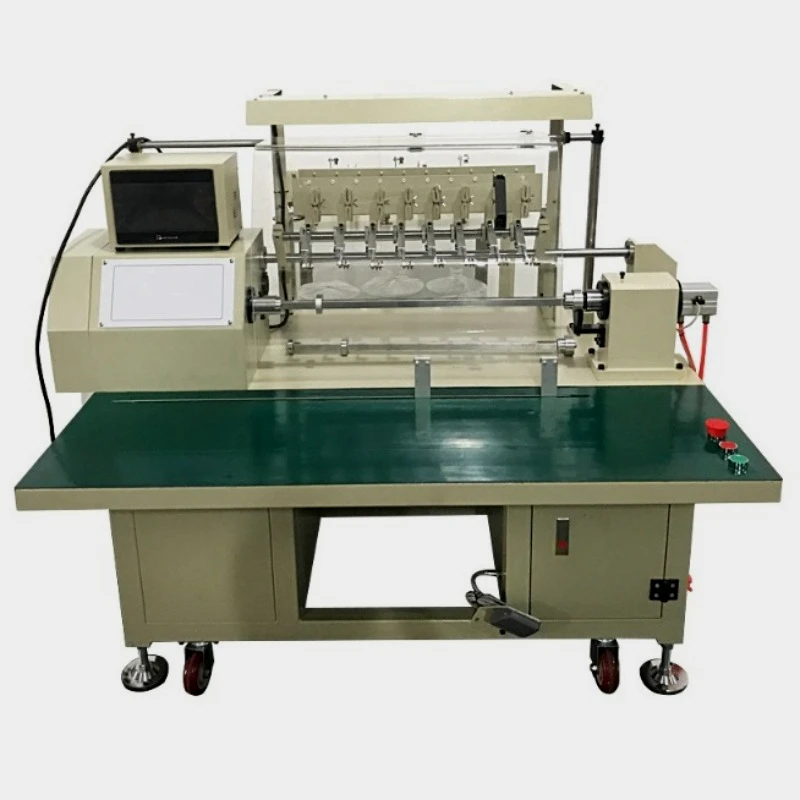 Motores industriales LY 880 de ocho cabezales, cables de estator, bobinadora de bobina, husillo de 750W, potencia Total, 900W, OEM aceptado