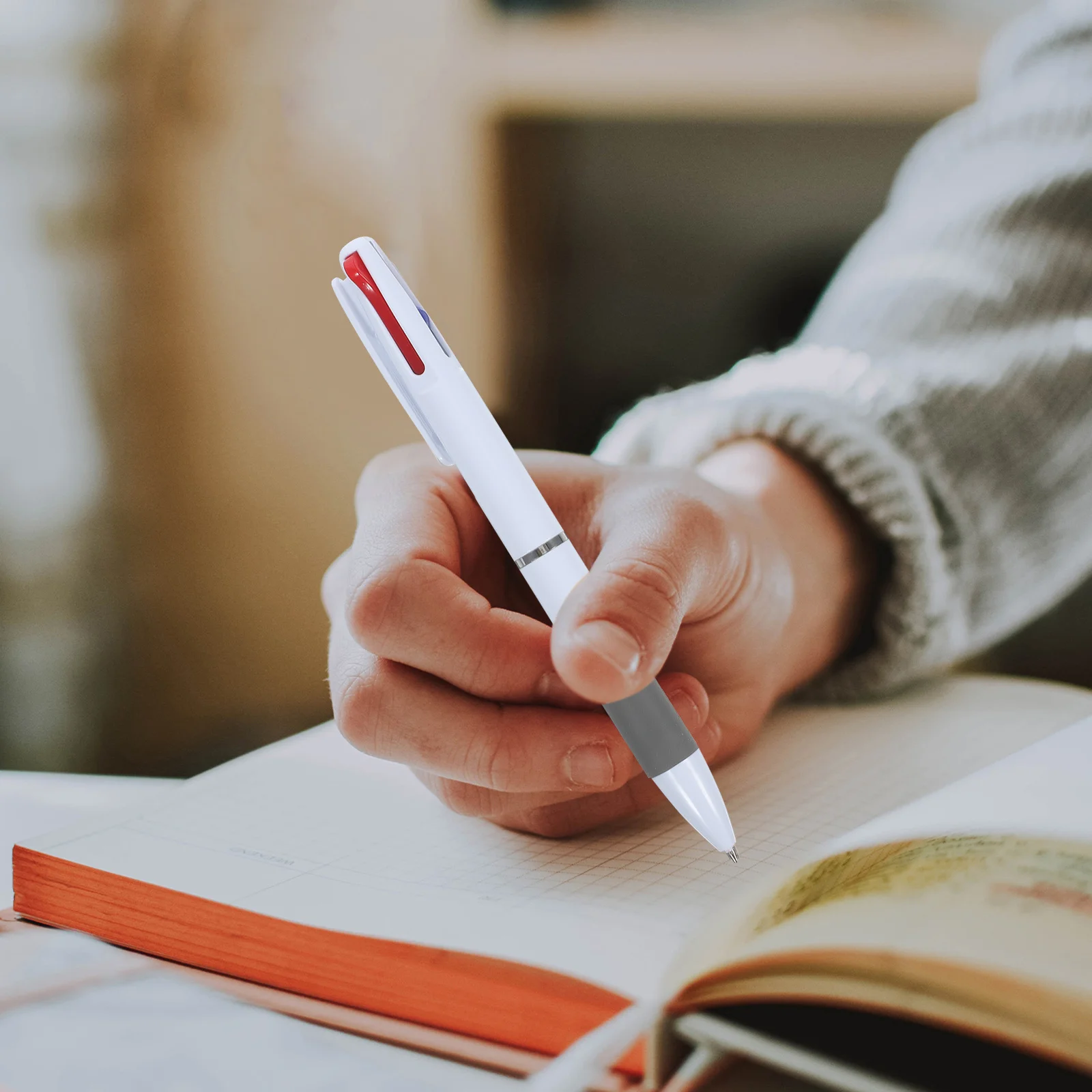 

6Pcs Ballpoint Pens Creative Stylish Portable School Office Writing Pens Ergonomic Comfortable Handle Smooth Writing Supplies