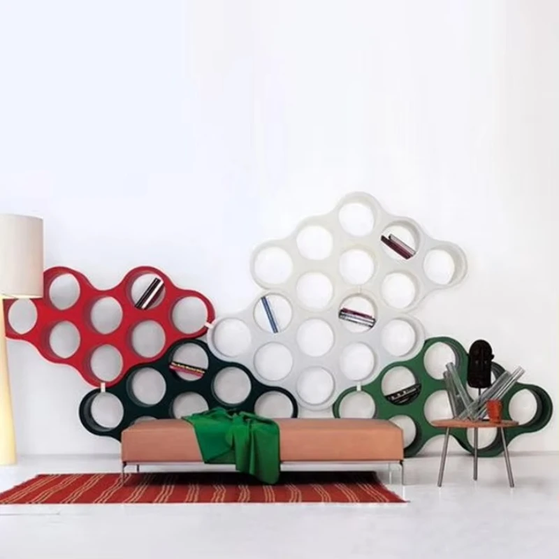 

Wine rack, foyer luxury bookshelf, personalized bookshelf