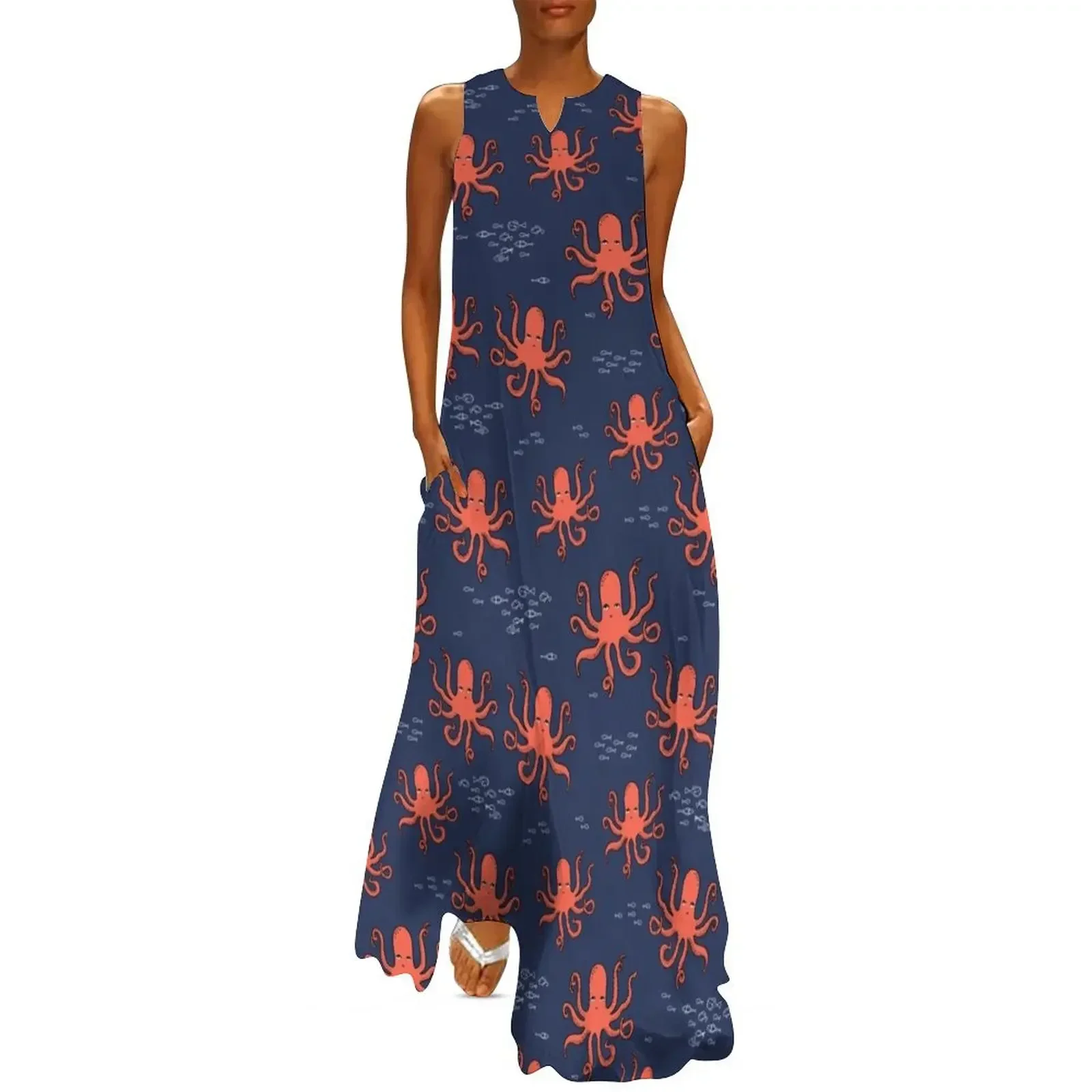 

Octopus by Andrea Lauren Long Dress Female clothing Beachwear evening dress women elegant evening dresses for women 2025 Dress