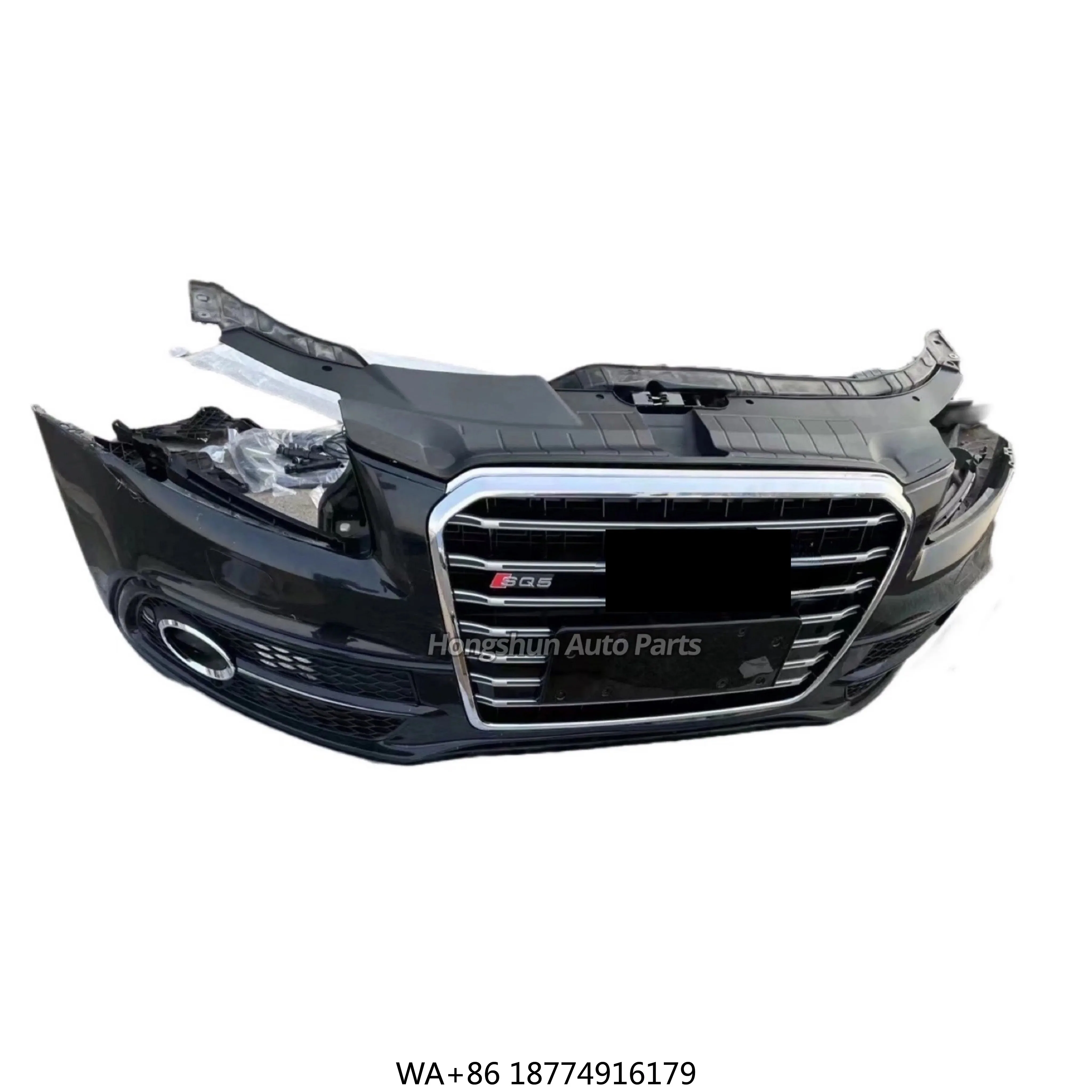 

Original Auto Accessories Body Kit Front Bumper Assembly for Q5 2018-2020 Upgrade to RSQ5 2023 Grille Cover Headlights