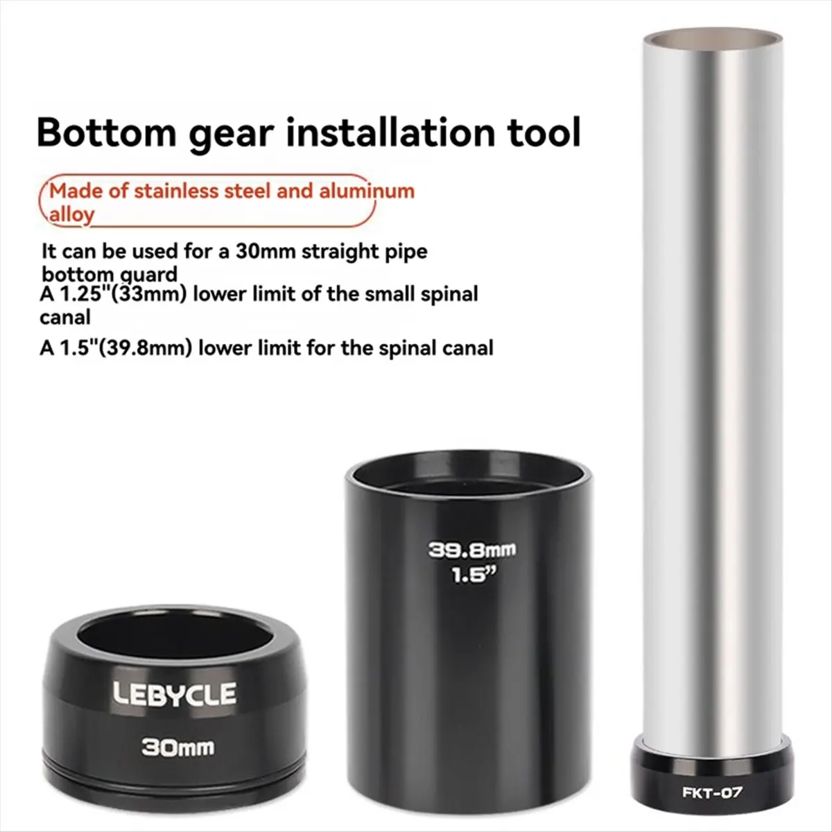 ABJV الطريق الجبلية دراجة الجبهة شوكة أسفل والعتاد أداة التثبيت مخروط شوكة مستقيم رافعة شوكية السلطانية أسفل في أدوات