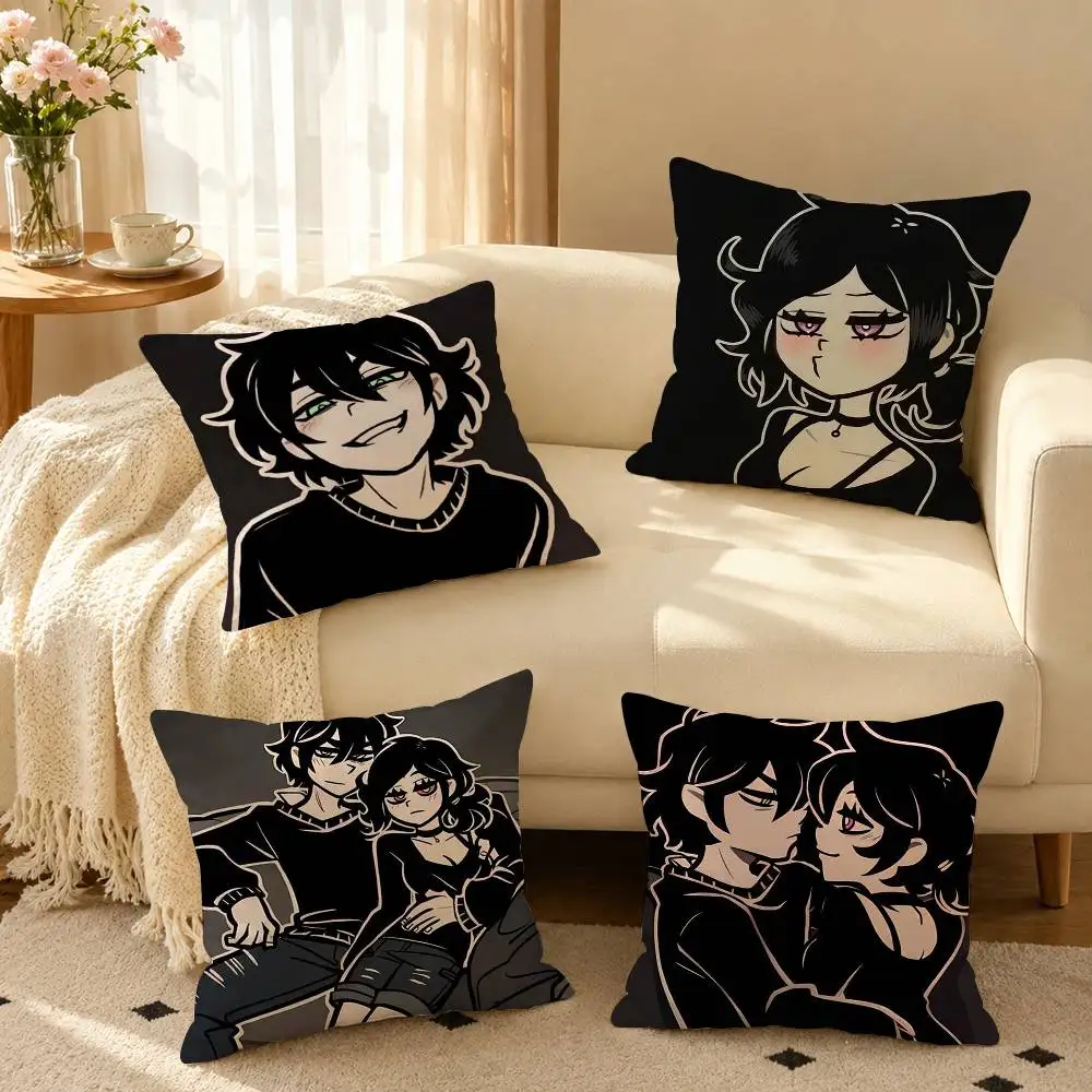 The Coffin of Andy and Leyley  Square Double-Sided printed Pillow Case Bedroom Bedside Pillow Sofa Cushion Cover