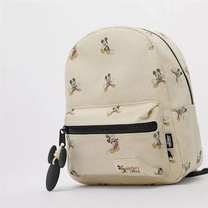 New  Disney cartoon Mickey Mouse New Kids Backpack Mini Schoolbag Girls and Boys Cute Shoulder Bag