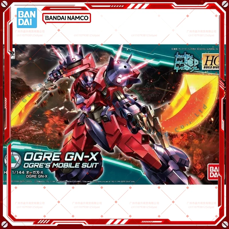 

In Stock Genuine Bandai Gundam Model Kit HGBD 1/144 Ogre GN-X Gunpla Anime Action Figure Collection Model Toys Christmas Gifts