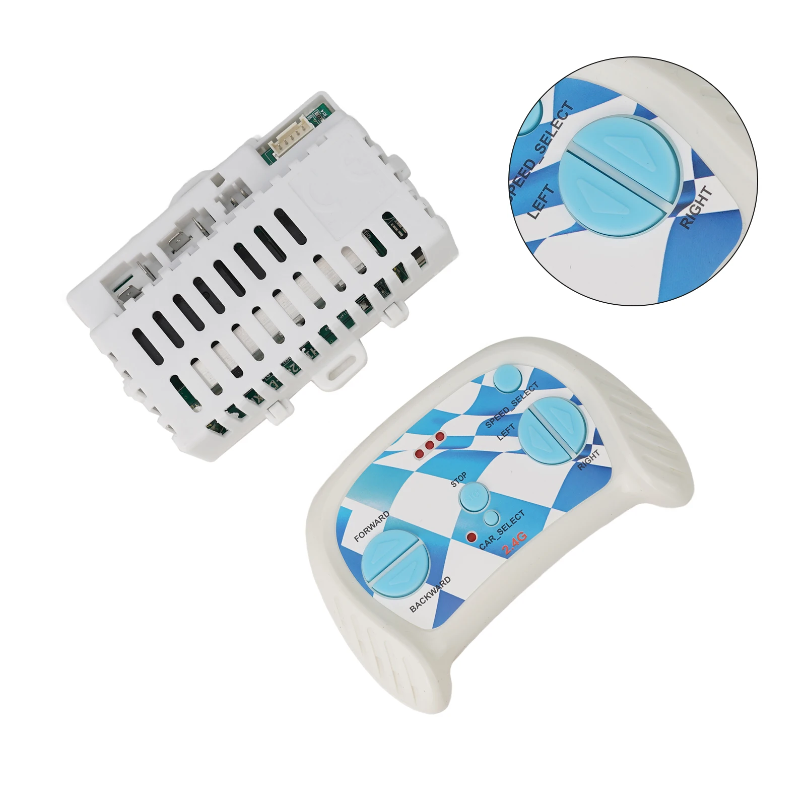 

Enhance Your Children Electric Car with 24V Control Box Receiver and 2 4G Transmitter Enjoy Smooth Control and Enhanced Safety