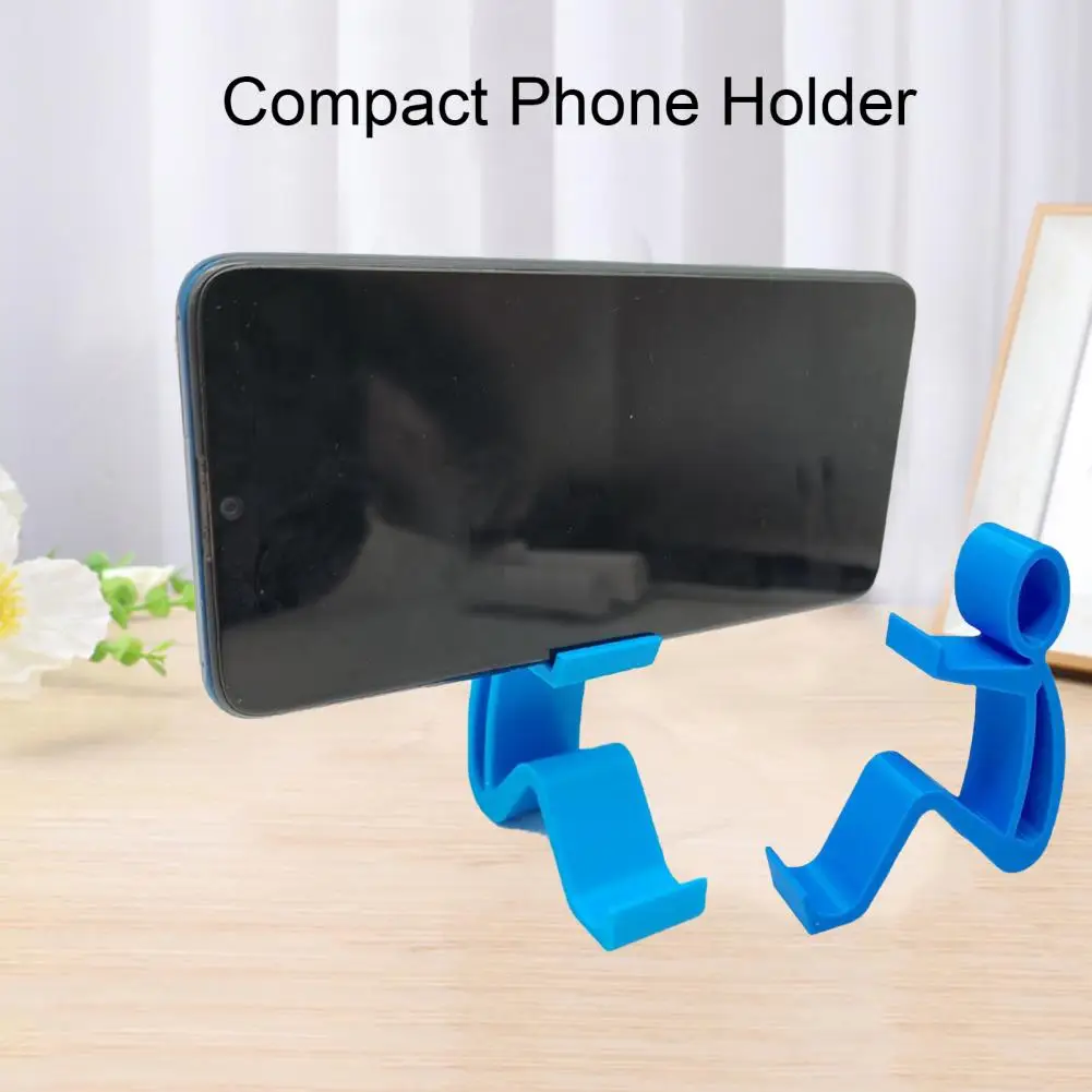 Stickman Phone Stand Anti-skid Compact Securely Holds Device Desktop Fun Mobile Phone Holder Office Home Cellphone Bracket